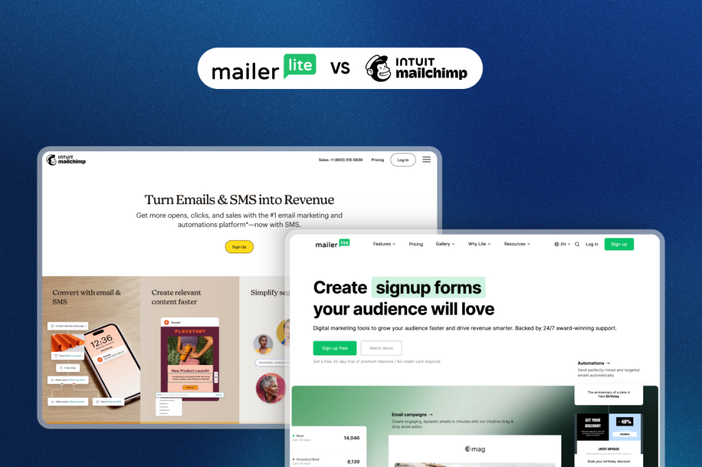 MailerLite vs Mailchimp